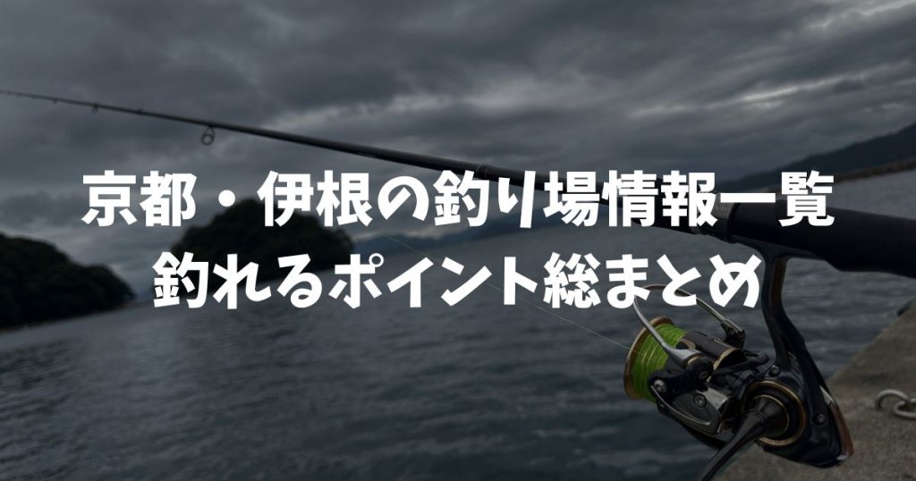京都・伊根の釣り場情報一覧　～釣れるポイント総まとめ～
