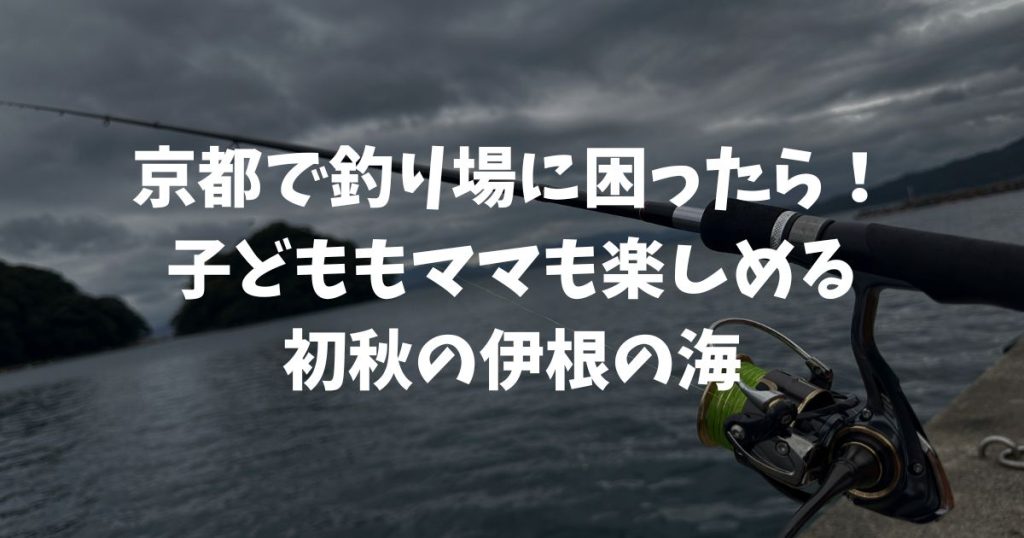 京都で釣り場に困ったら!子どももママも楽しめる初秋の伊根の海