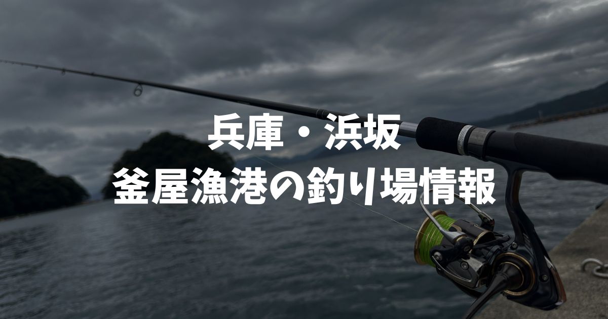 釜屋漁港（兵庫・浜坂）の釣り場情報｜但馬エリア
