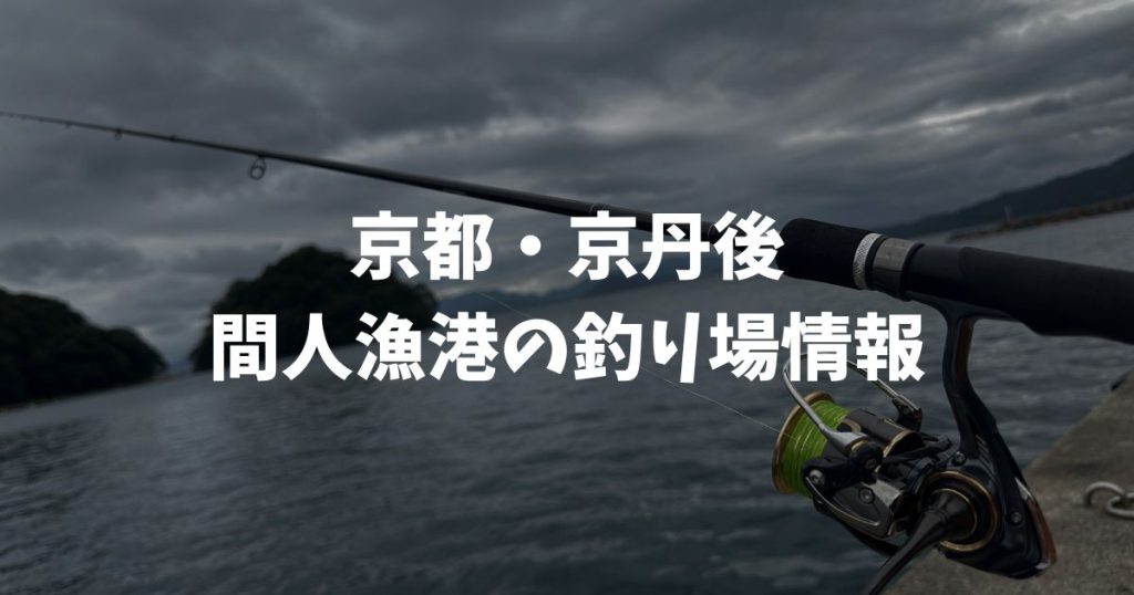 間人漁港(京都・京丹後)の釣り場情報|丹後エリア