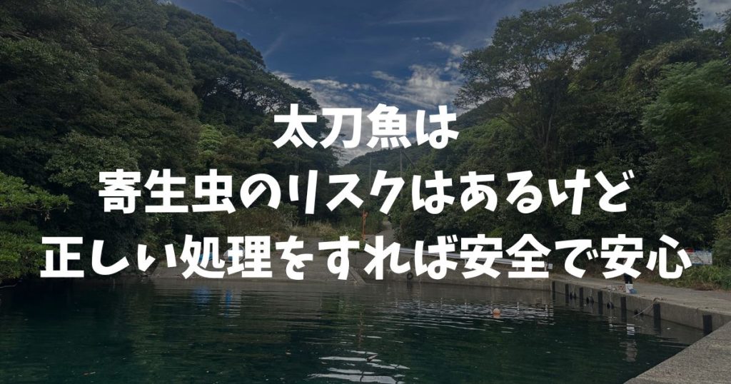 太刀魚の寄生虫はいる?いない?本気で避けたい人へ安全に食べるための下処理と予防法