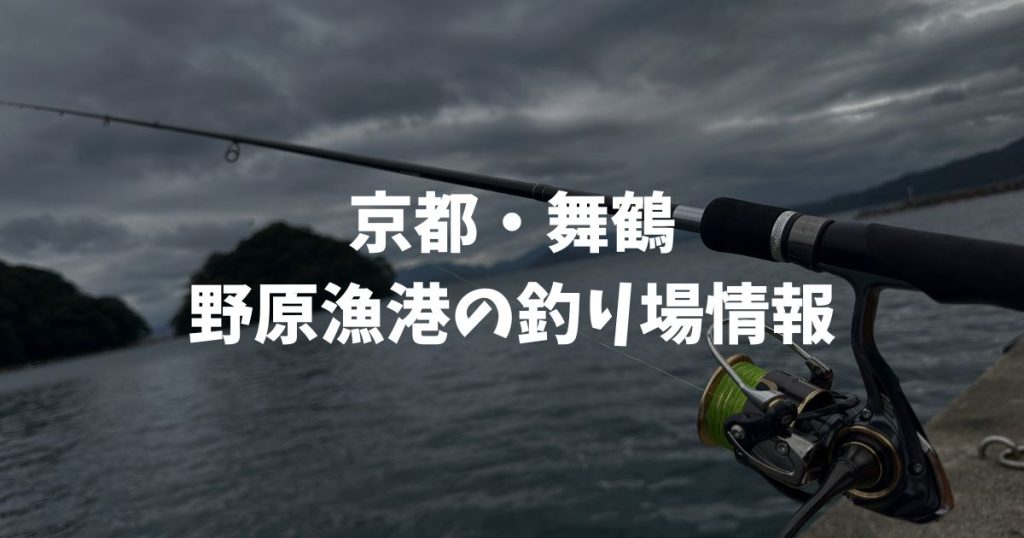 野原漁港（京都・舞鶴）の釣り場情報｜丹後エリア