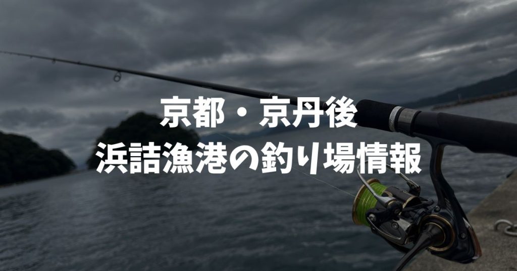 浜詰漁港(京都・京丹後)の釣り場情報|丹後エリア