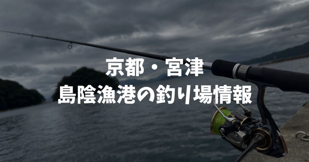 島陰漁港（京都・宮津）の釣り場情報｜丹後エリア