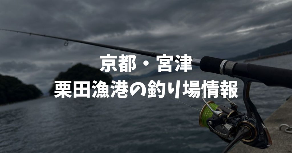 栗田漁港（京都・宮津）の釣り場情報｜丹後エリア